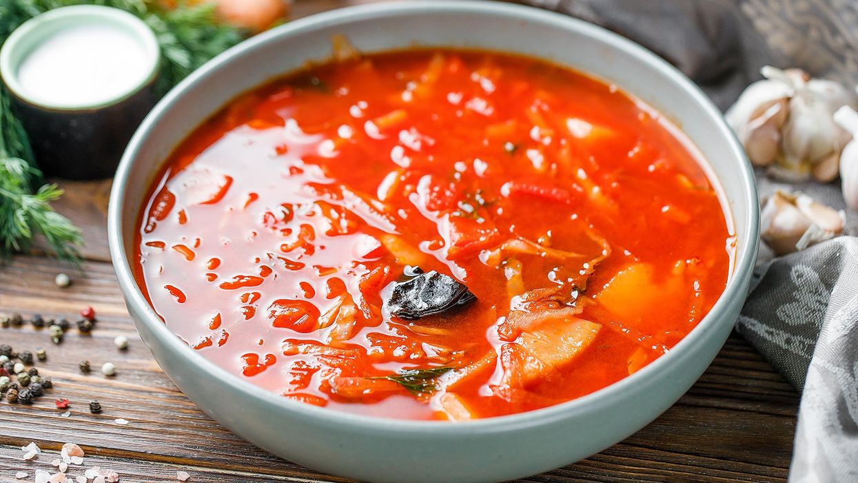 Borscht, the Ukrainian way