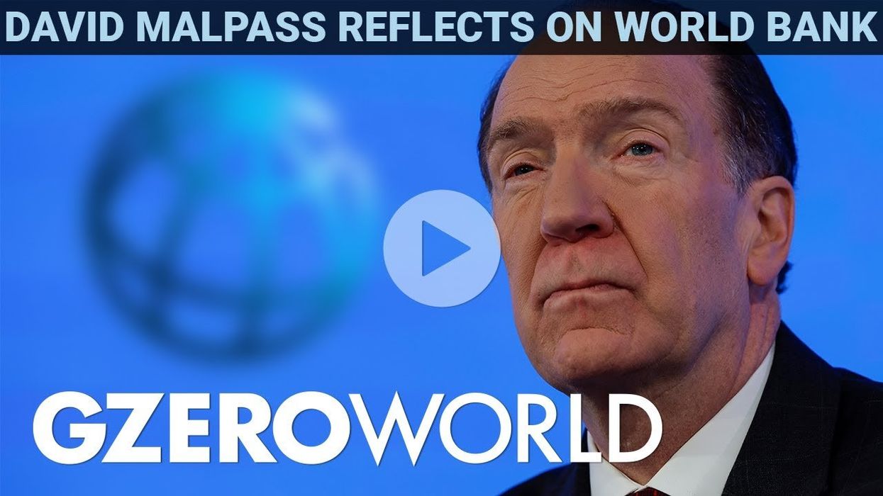 David Malpass' advice to World Bank successor: time is short