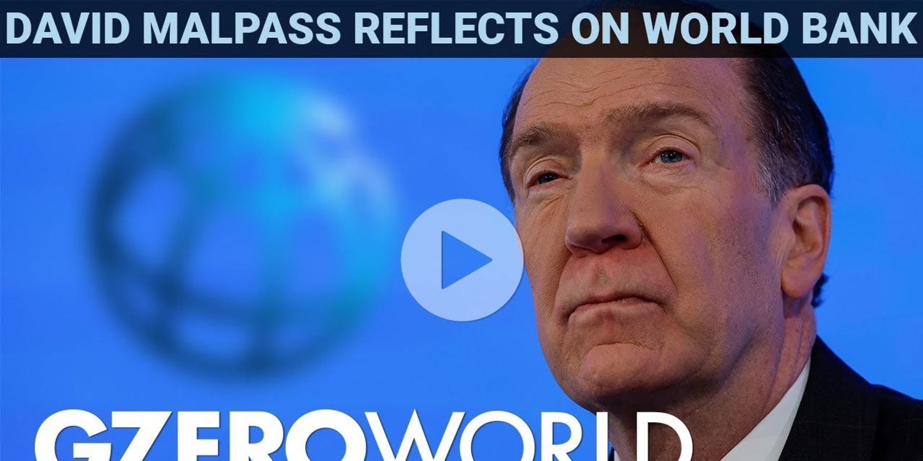 David Malpass' advice to World Bank successor: time is short