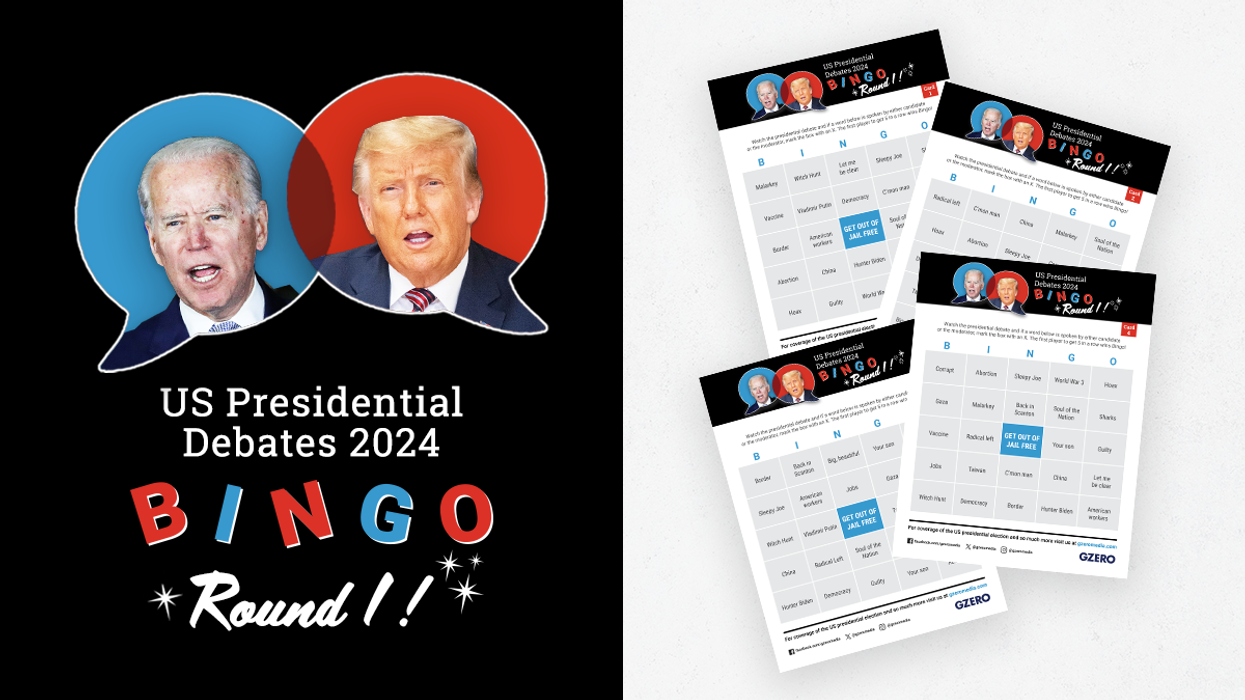 Debate Bingo - Round 1: US Presidential Debates 2024