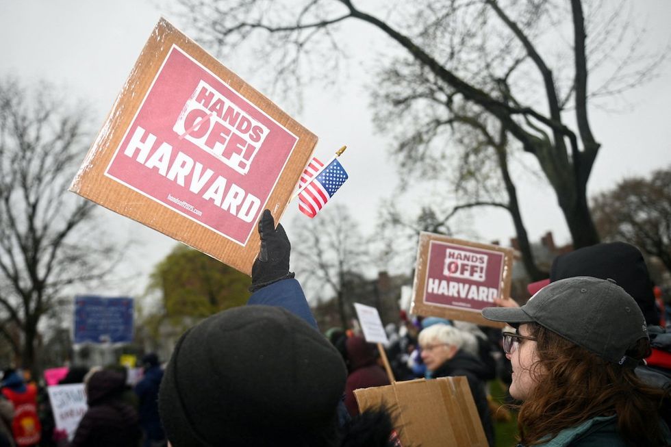 Hard Numbers: Trump cuts Harvard funding, all-women space-flight soars, Algeria expels French officials, Ecuador bonds boom after Noboa win