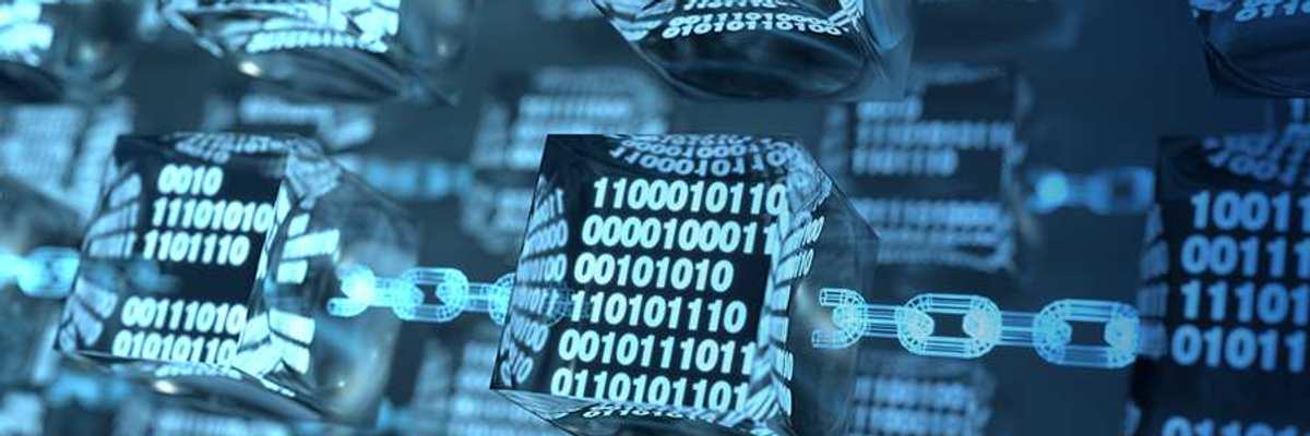 Digital code on blockchain