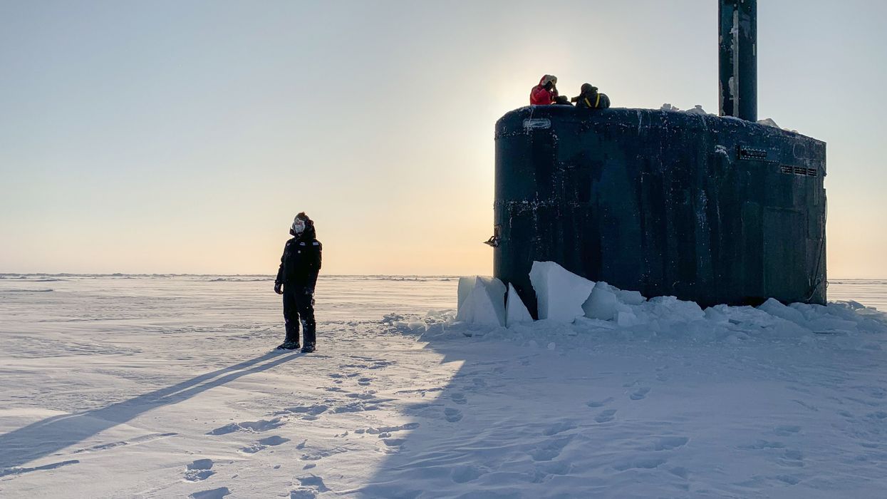 DOD in Photos: 2020 This collection showcases the work of U.S. military photographers in 2020, when U.S. service members continued to conduct around-the-clock training and operations worldwide to ensure the nation's security, even while responding to the coronavirus pandemic. The USS Toledo (SSN-769) arrives at Ice Camp Seadragon on the Arctic Ocean kicking off Ice Exercise (ICEX) 2020. ICEX 2020 is a three-week, biennial exercise that offers the Navy the opportunity to assess its operational readiness in the Arctic and train with other services, partner nations and Allies to increase experience in the region, and maintain regional stability while improving capabilities to operate in the Arctic environment. U.S. Navy Photo by MC1 Michael B. Zingaro Where: United States When: 04 Mar 2020