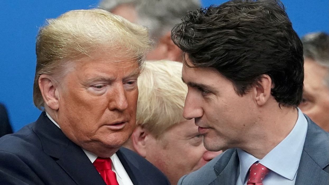 Donald Trump and Justin Trudeau