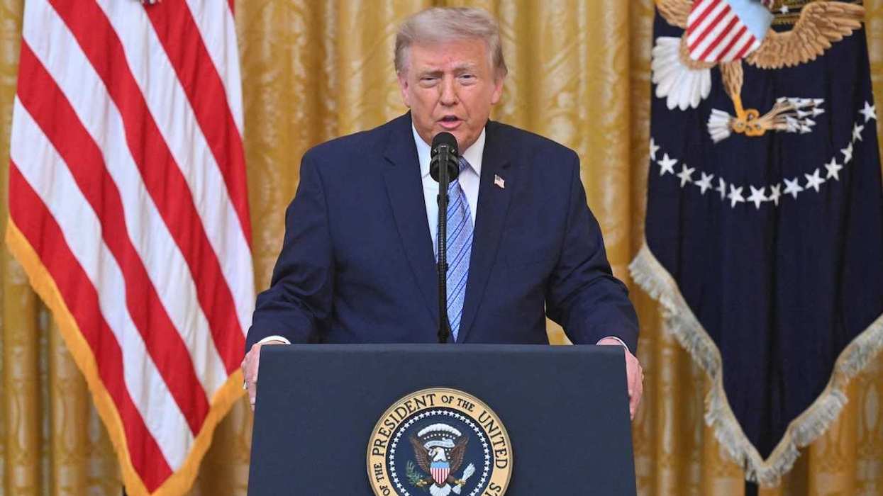 Donald Trump speaking during an address to the nation on July 16, 2026.