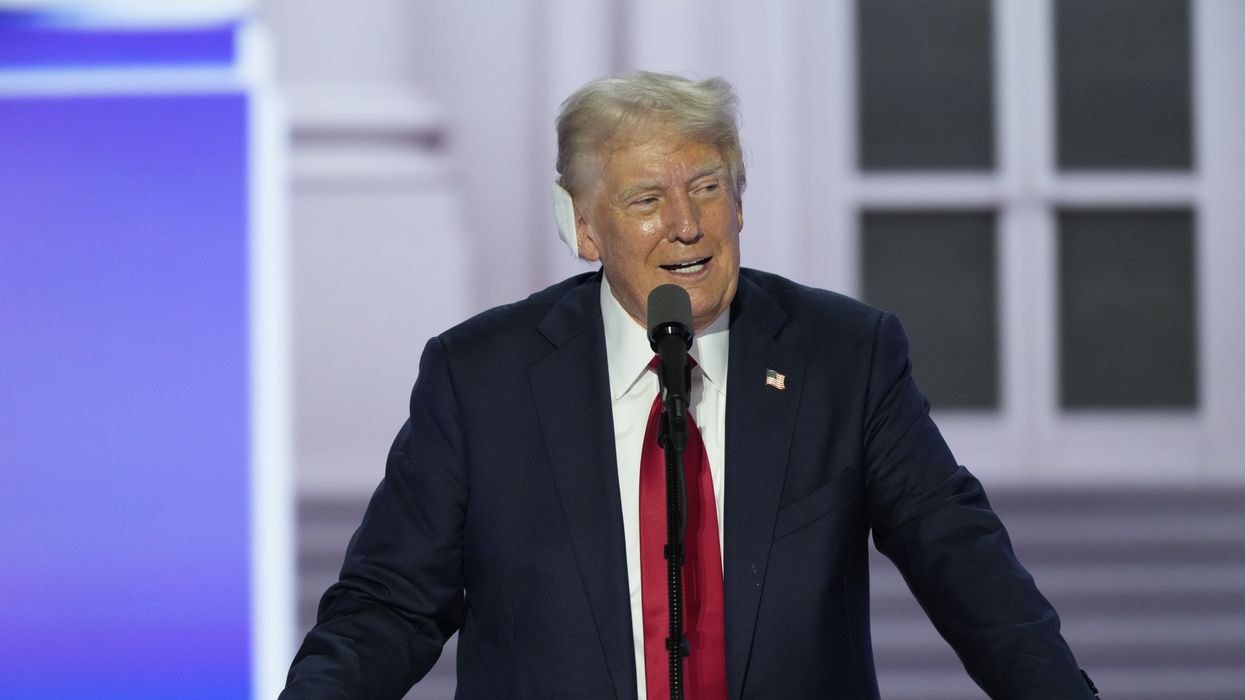 Donanld Trump at the RNC