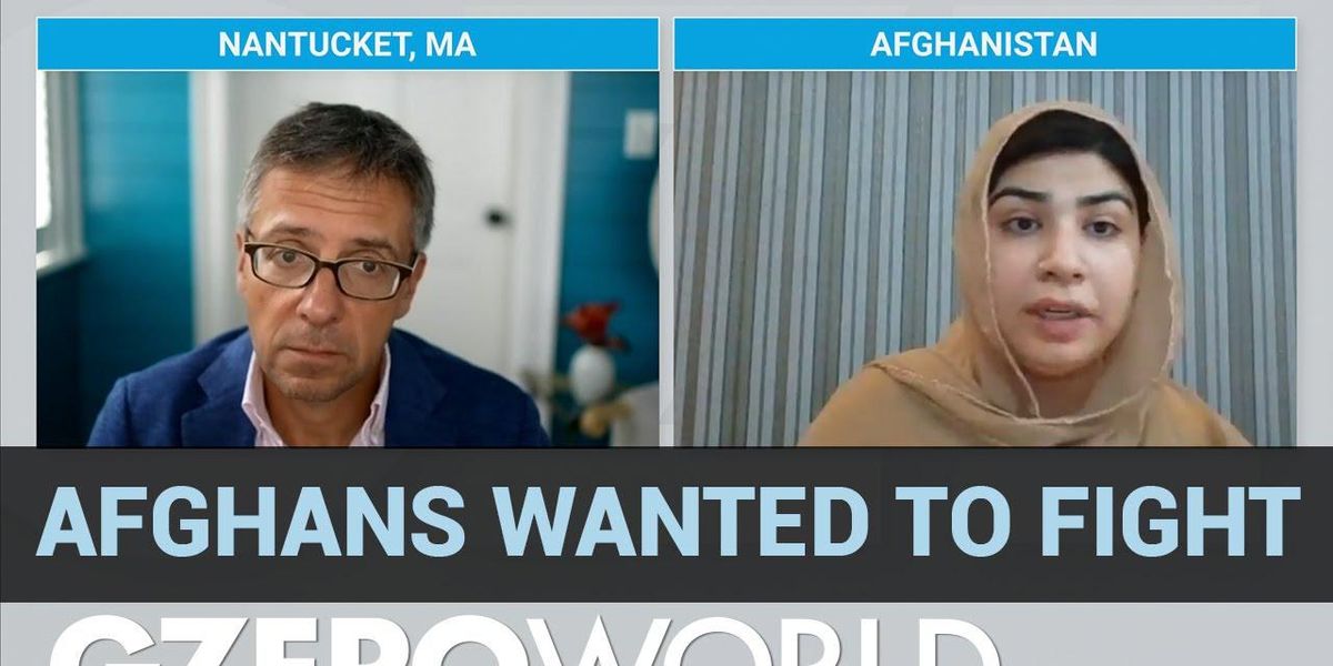 Don't blame Afghan army for Taliban rout, Afghan activist tells Biden