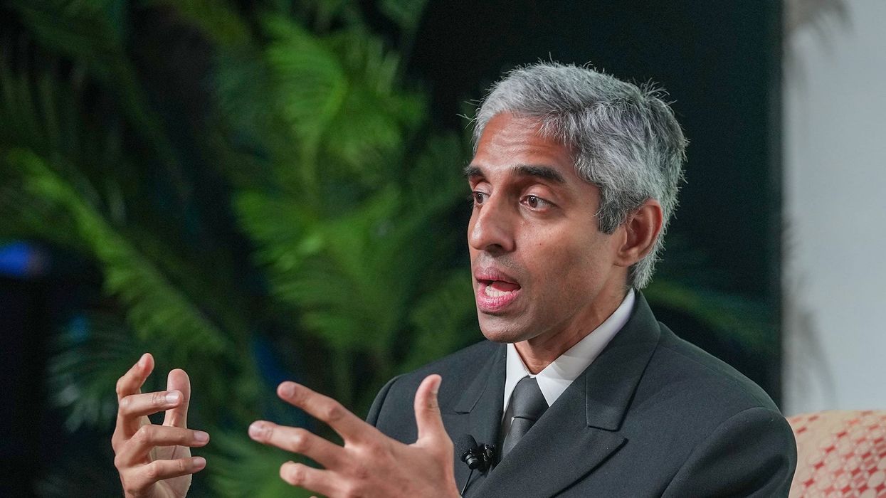 Dr. Vivek Murthy, the United States Surgeon General, discusses the importance of social connection to our mental and physical well-being with actor Matthew McConaughey, a University of Texas professor.