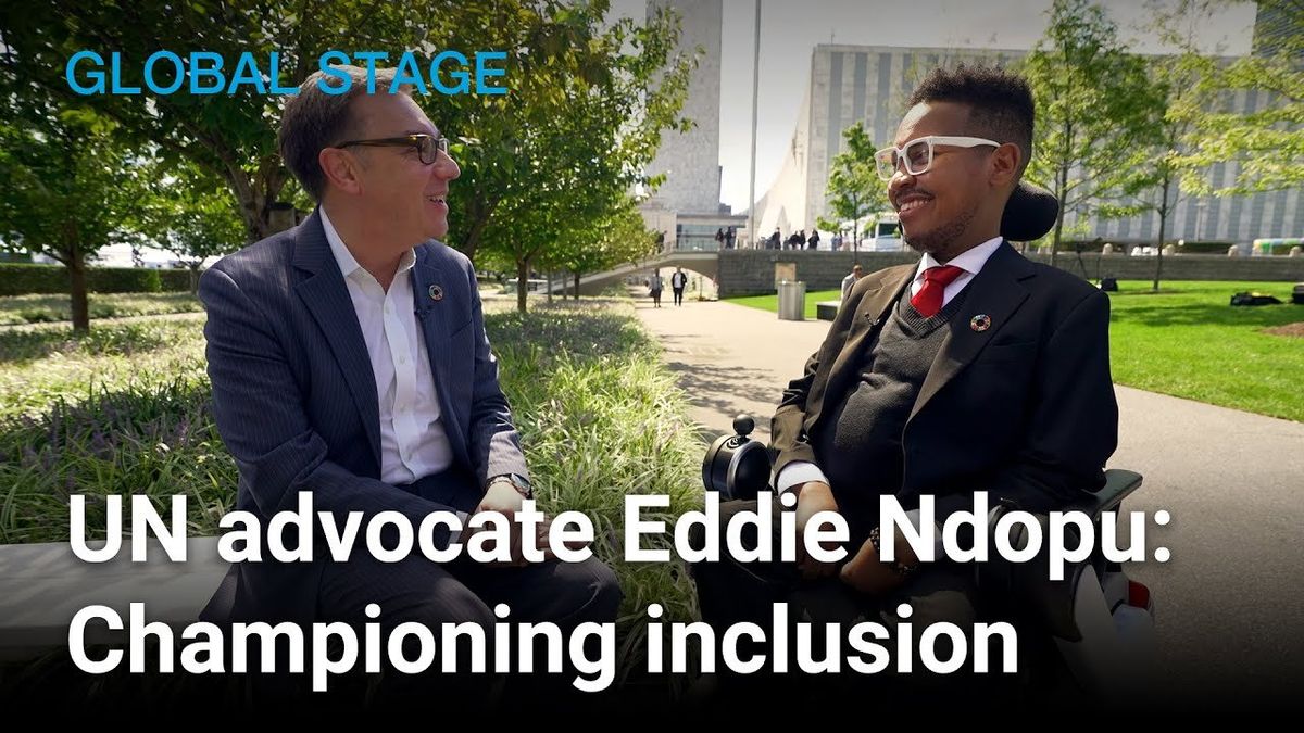 Eddie Ndopu: "People with disabilities need to be in leadership"