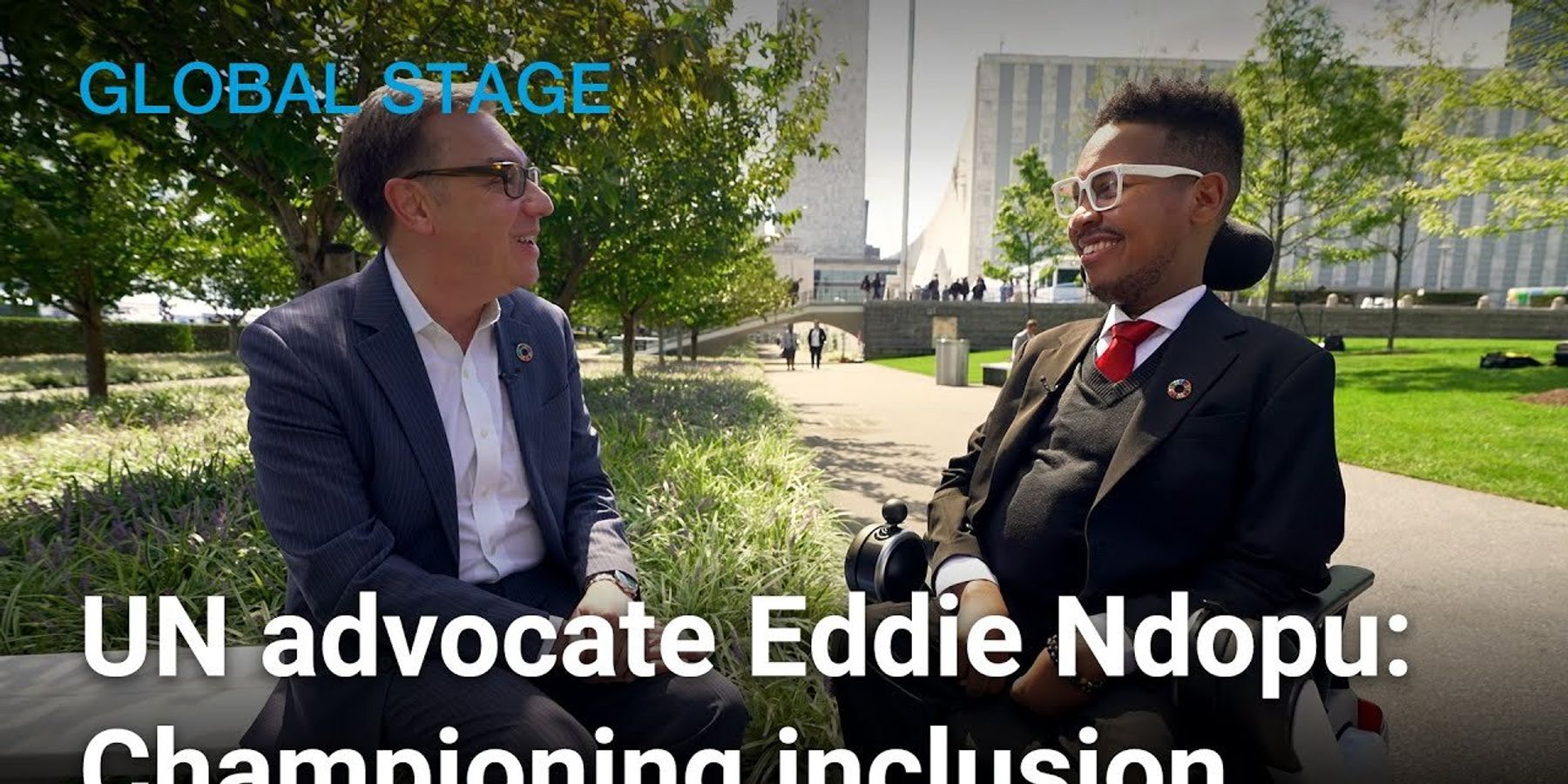 Eddie Ndopu: "People with disabilities need to be in leadership"