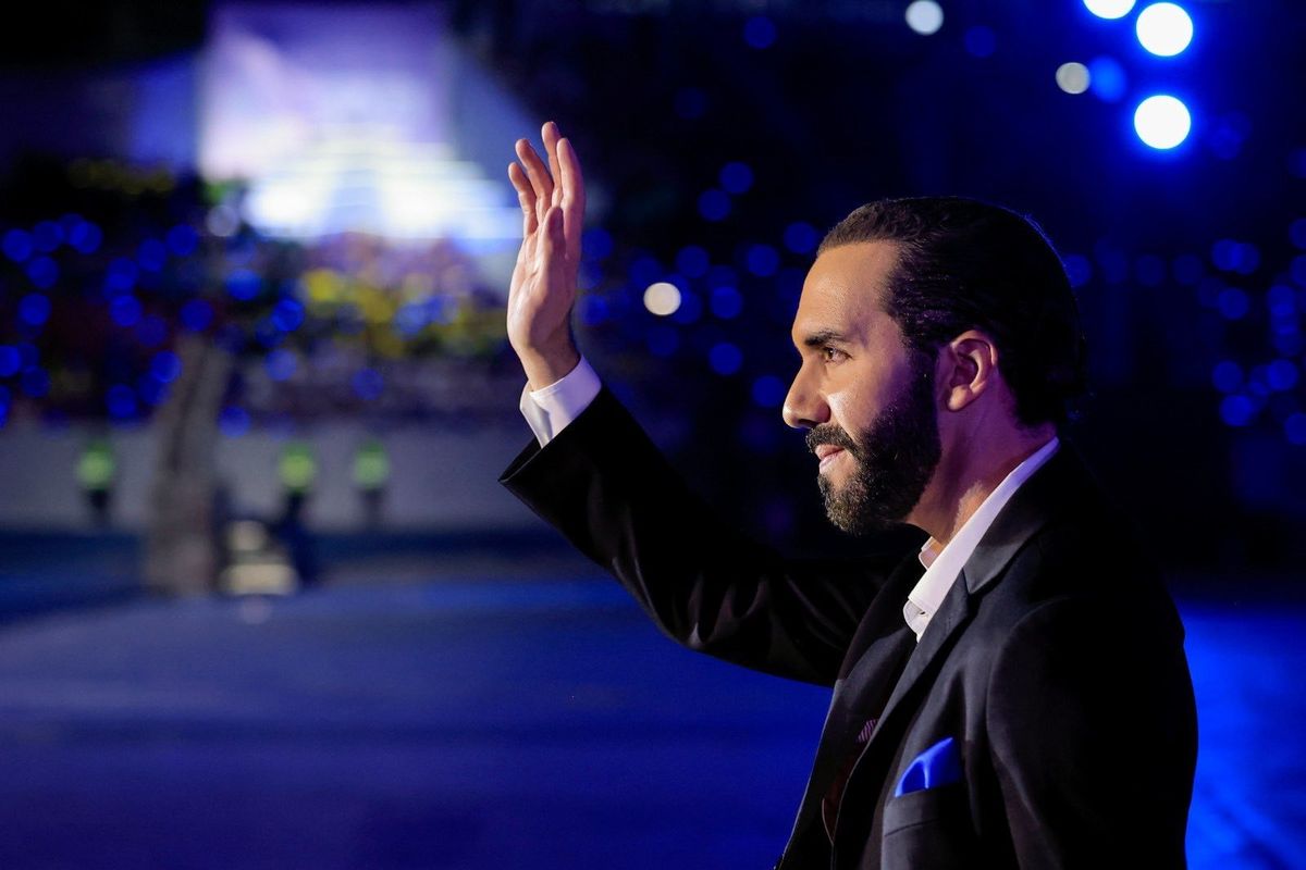 El Salvador's President Nayib Bukele  registers his candidacy to seek reelection in 2024.