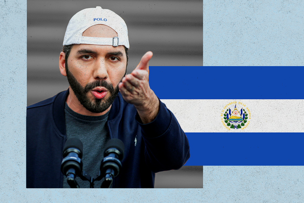 El Salvador's President Nayib Bukele 