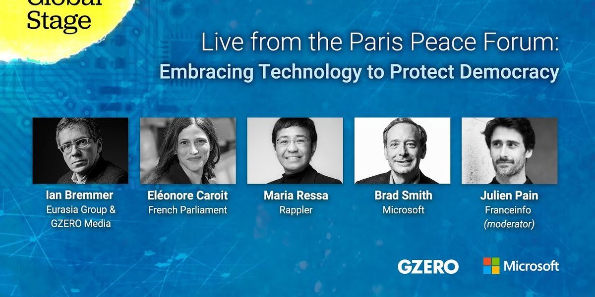 How are emerging technologies helping to shape democracy?