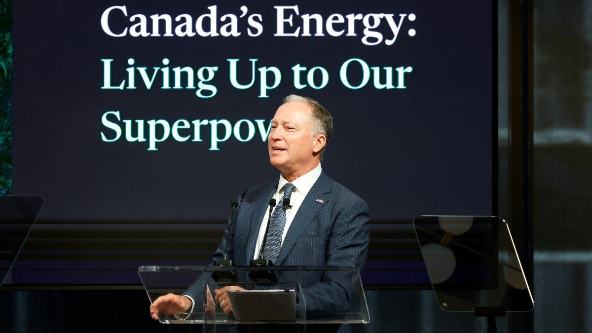 Enbridge President & CEO Greg Ebel speaking at Canada's Energy: Living up to our superpower event