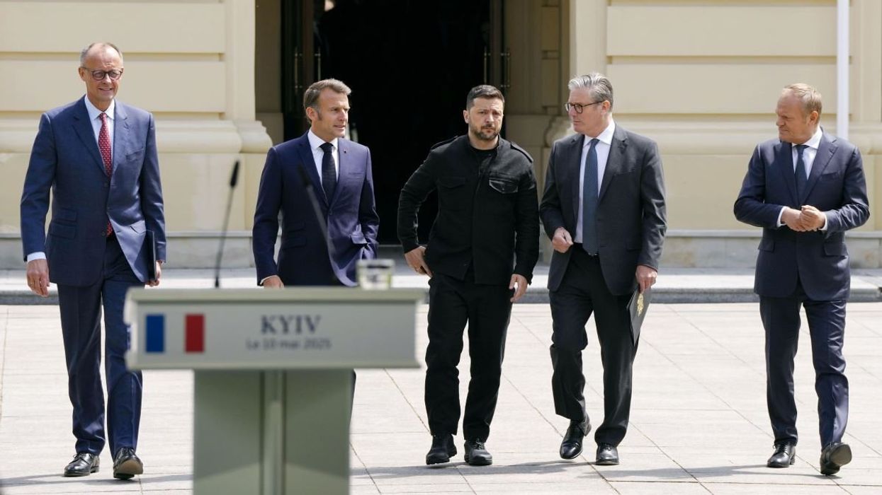 EU leaders visit Kyiv