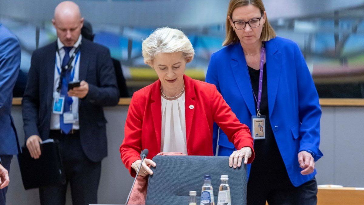 European Commission President ​Ursula von der Leyen in Brussels, Belgium, on June 26, 2026.