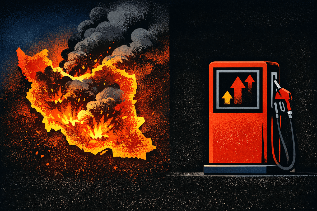 ​Explosions in Iran and gas prices increasing. 