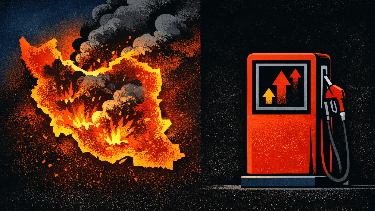 Explosions in Iran and gas prices increasing.