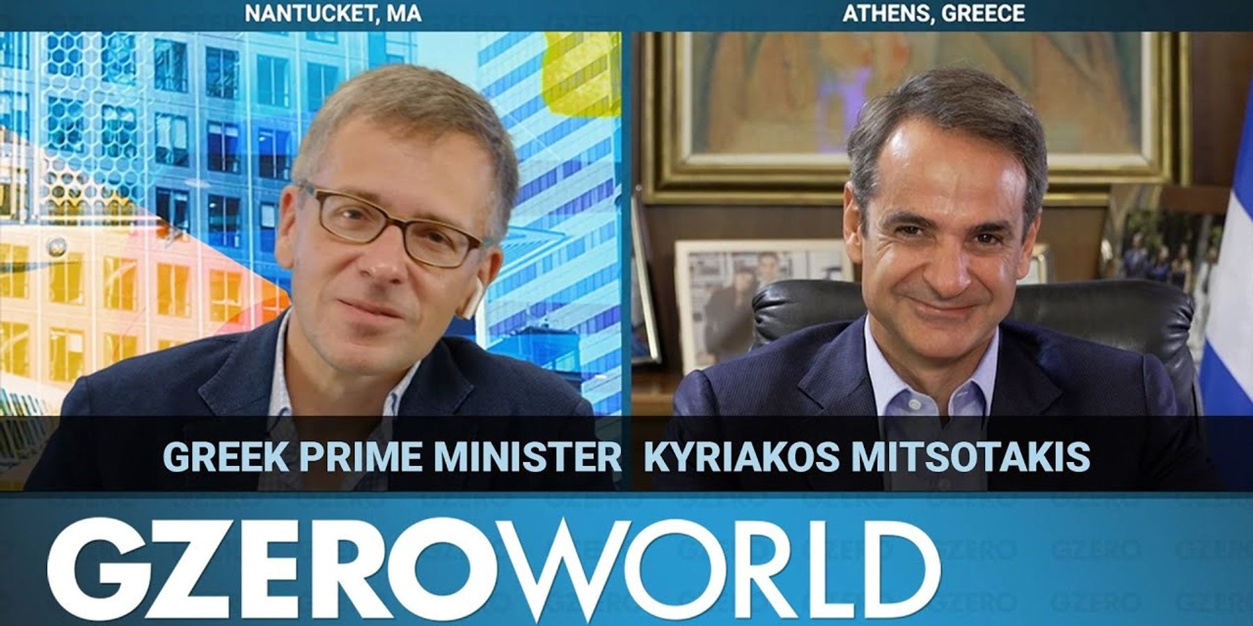Extended conversation with Greek Prime Minister Kyriakos Mitsotakis