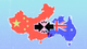 Australian and Chinese national flags