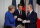 European leaders and Russian President Vladimir Putin