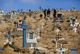 People stand among graves of victims of the coronavirus disease (COVID-19), and of others, at the municipal cemetery No. 12 in Tijuana, Mexico May 21, 2021