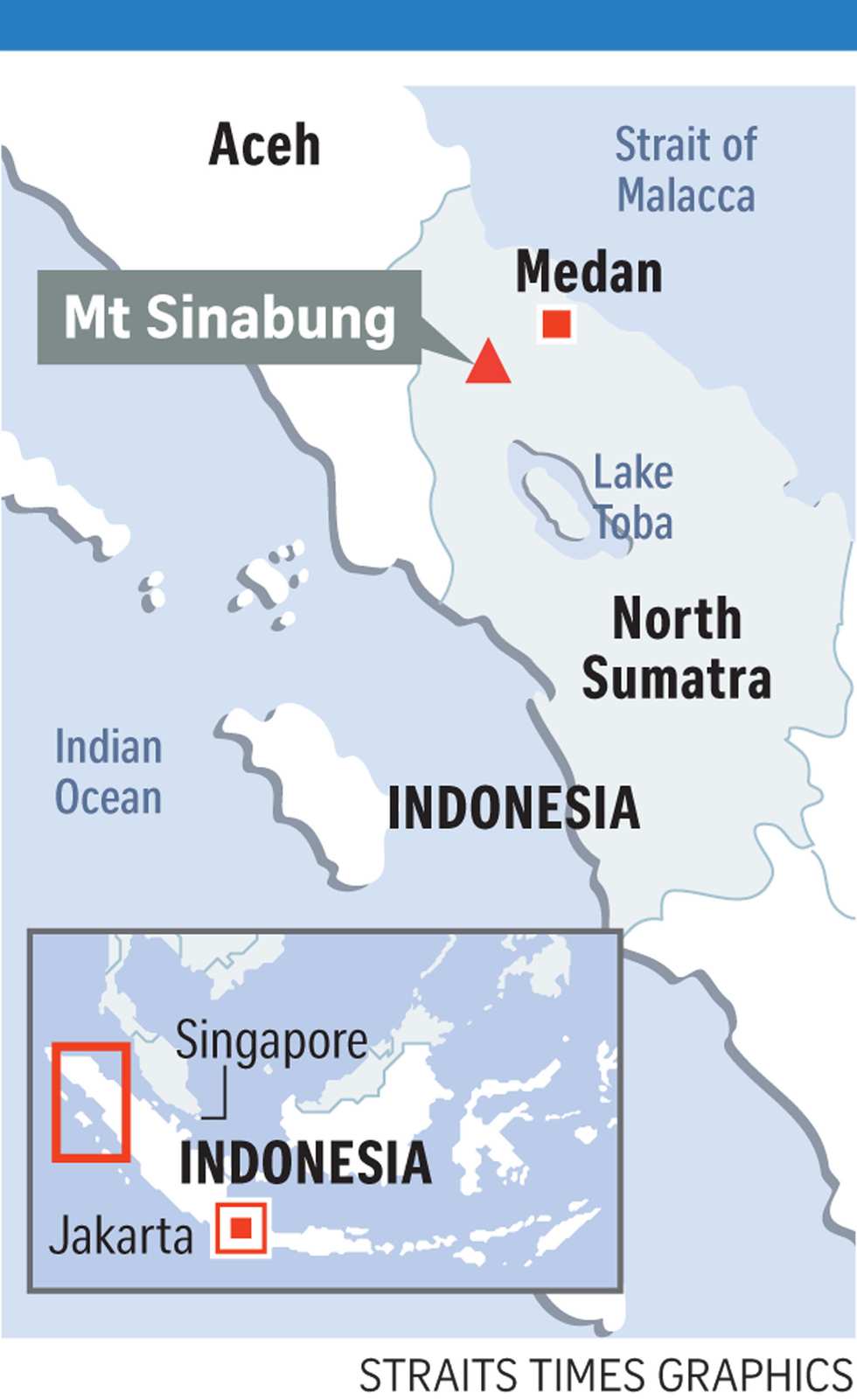 Indonesian volcano spews ash 2,000m into the air