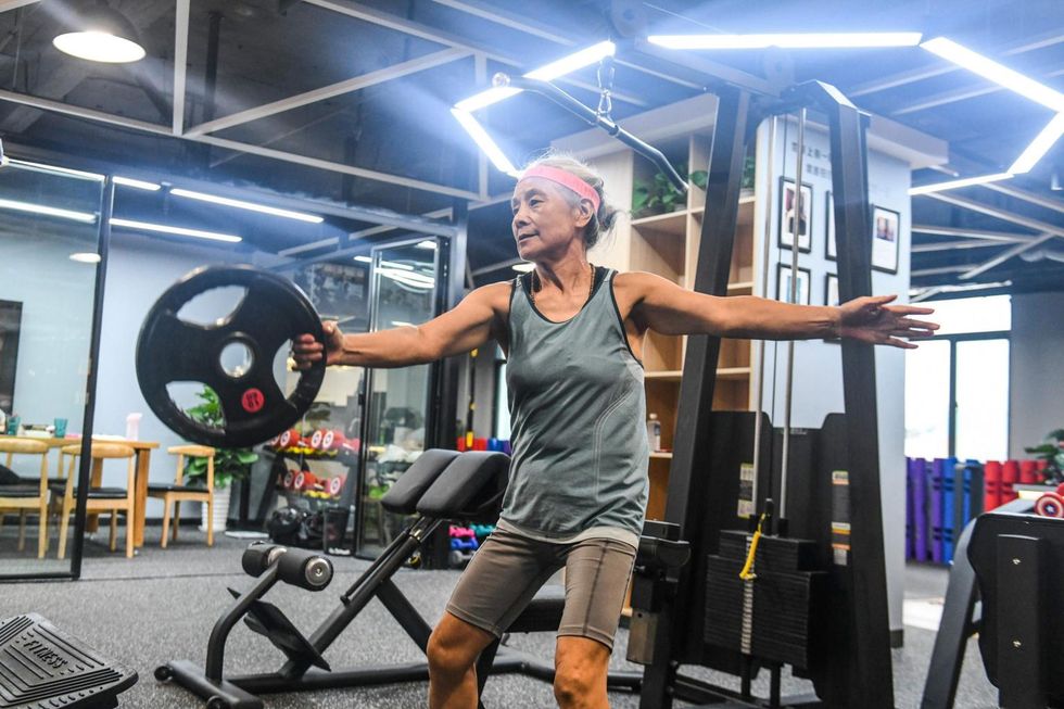'Hardcore grandma': Ageing fitness buff proves hit in China