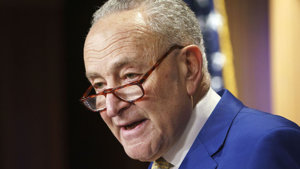 Feb. 13, 2024; Washington, D.C., USA - Senate Majority Leader Chuck Schumer.