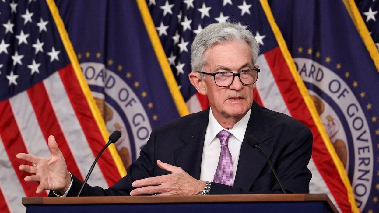 Federal Reserve Board Chair Jerome Powell holds a press conference following a two-day meeting of the Federal Open Market Committee on interest rate policy in Washington, U.S., September 18, 2024.