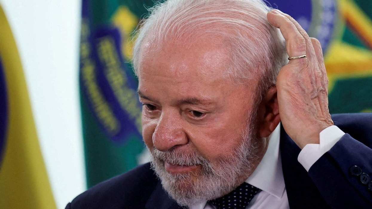 FILE PHOTO: Brazil's President Luiz Inacio Lula da Silva attends a signing ceremony for an addendum to the works on the Transnordestina railway, at the Planalto Palace in Brasilia, Brazil November 28, 2024.