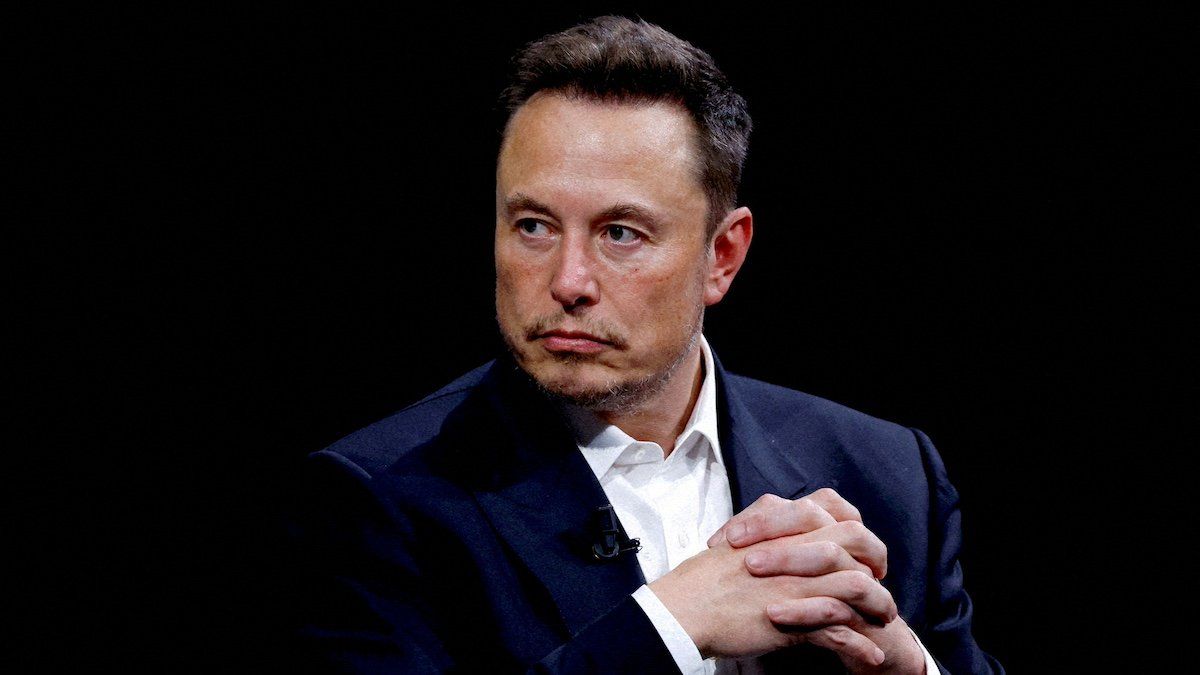 FILE PHOTO: Elon Musk, CEO of SpaceX and Tesla and owner of X, formerly known as Twitter, attends the Viva Technology conference dedicated to innovation and startups at the Porte de Versailles exhibition centre in Paris, France, June 16, 2023.