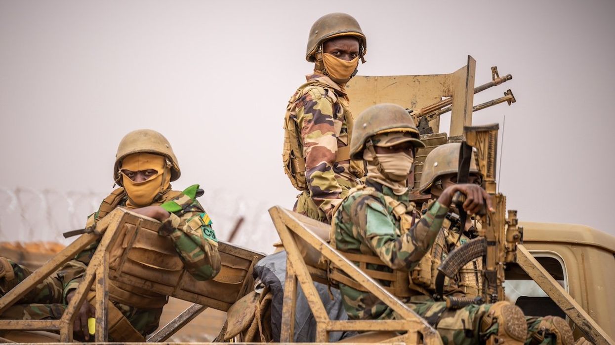 File Photo: Nigerien troops, May 23, 2022.