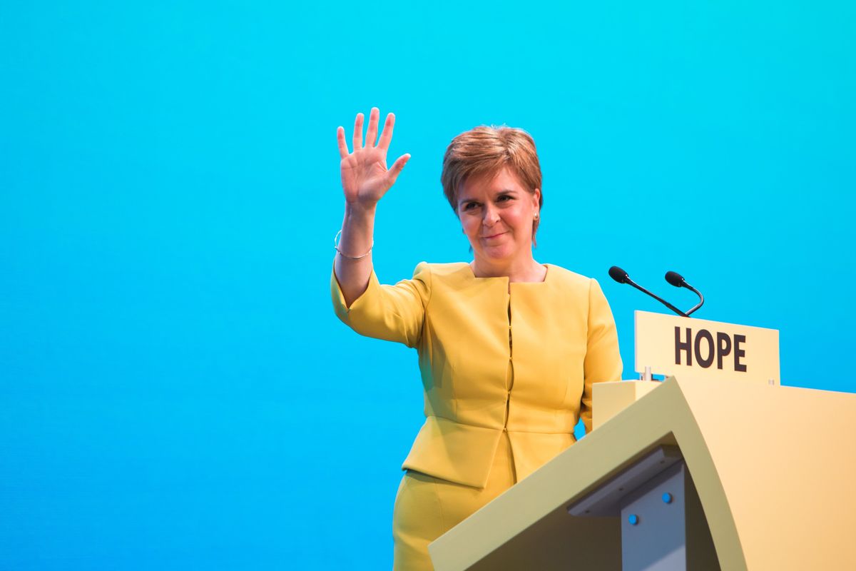 FILE photo of Scotland First Minister Nicola Sturgeon.