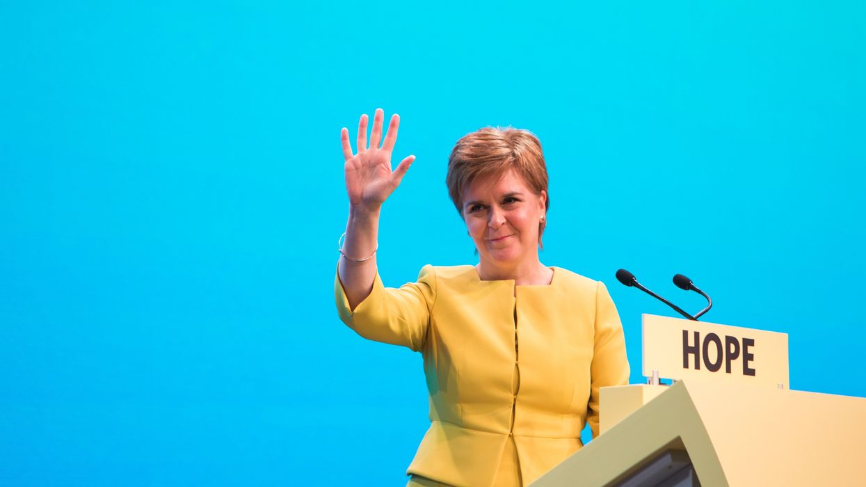 FILE photo of Scotland First Minister Nicola Sturgeon.