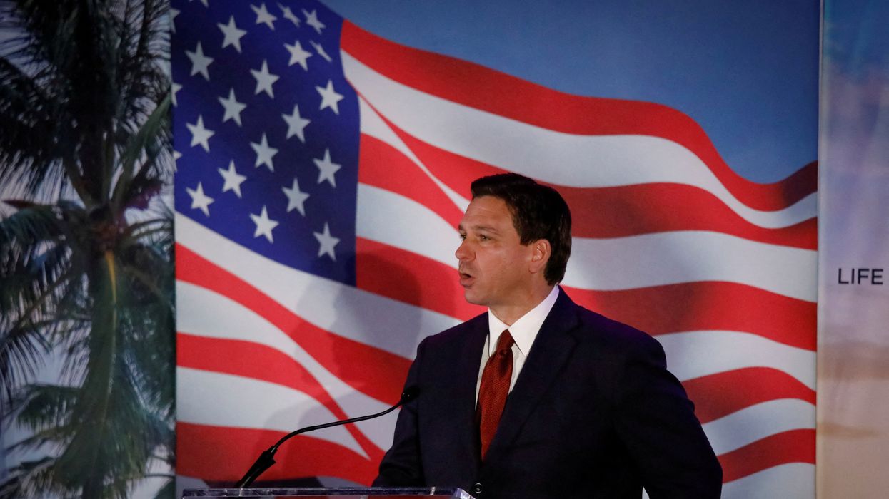 Florida Governor Ron DeSantis.