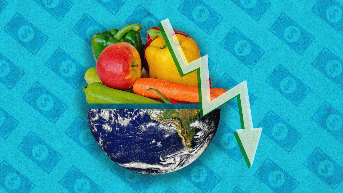 Food prices are falling: that’s good news, right? Right?