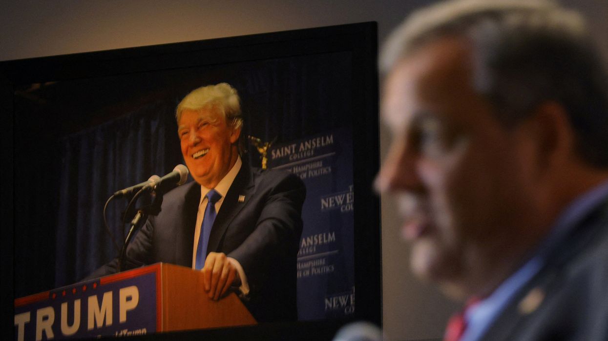 Former New Jersey Governor Chris Christie.