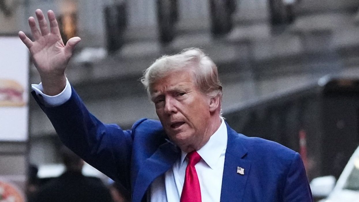 Former President Donald Trump is attending court while closing arguments in his civil business fraud trial are taking place at the New York Supreme Court on January 11, 2024.