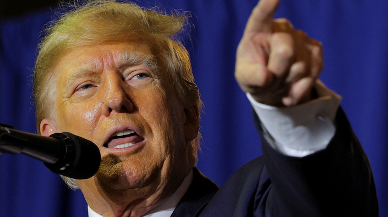 Former Republican President Donald Trump.