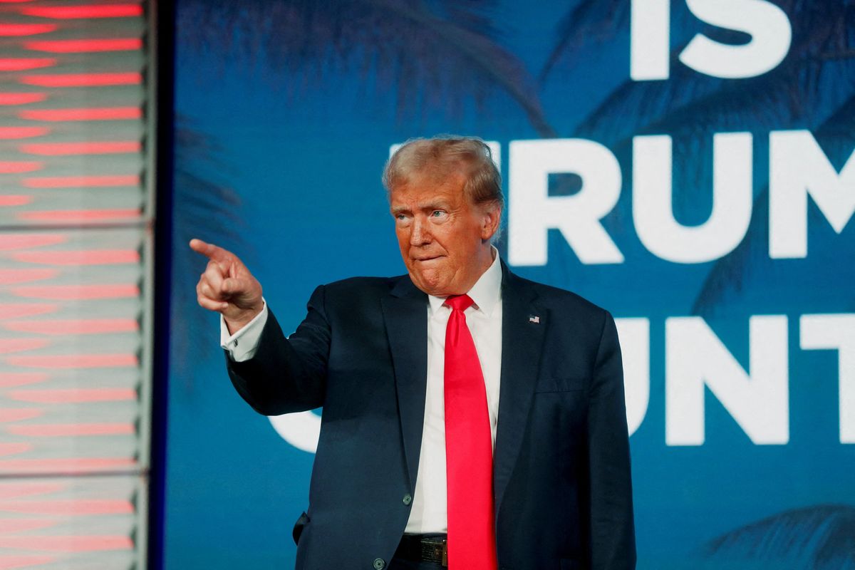 Former U.S. President and Presidential Republican candidate Donald Trump 