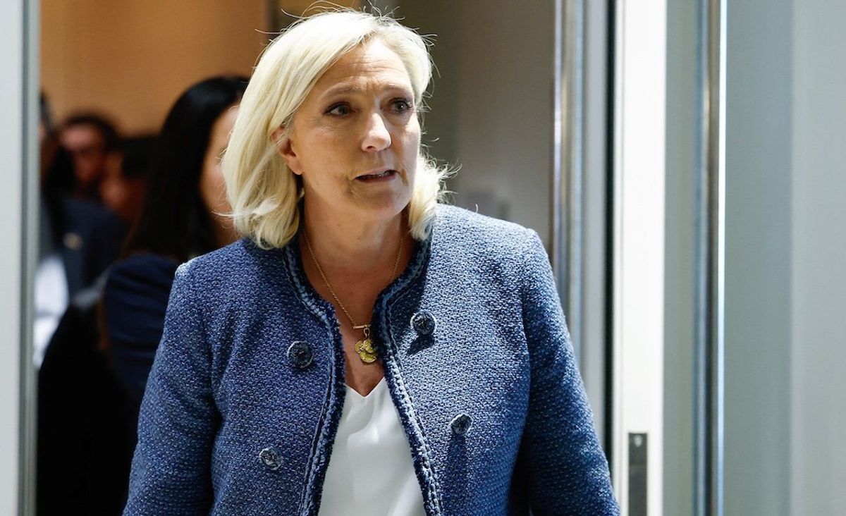 ​French far-right leader Marine Le Pen