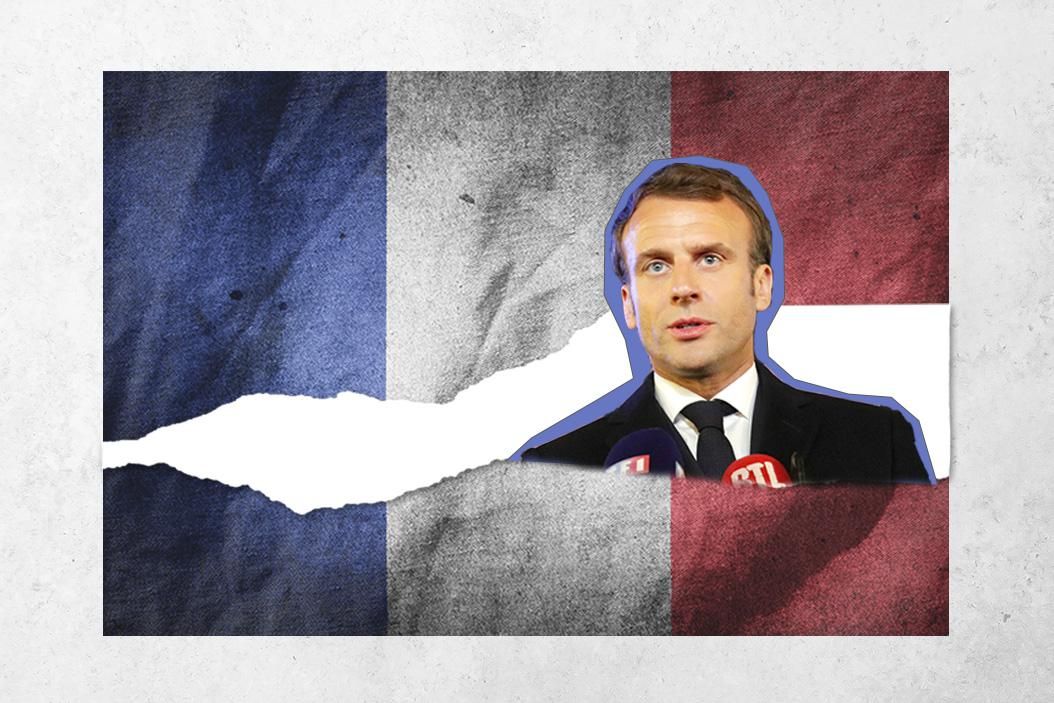 French president Emmanuel Macron 