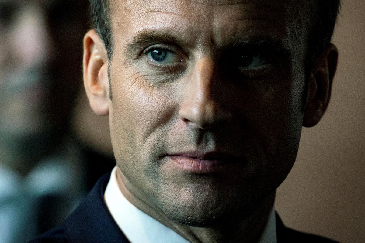 French President Emmanuel Macron. 