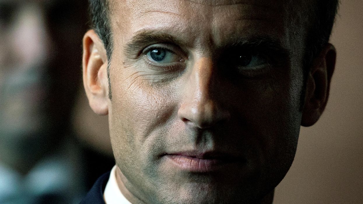 French President Emmanuel Macron.