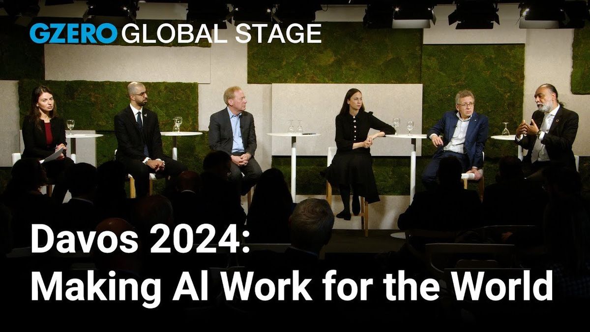 How is the world tackling AI, Davos' hottest topic?