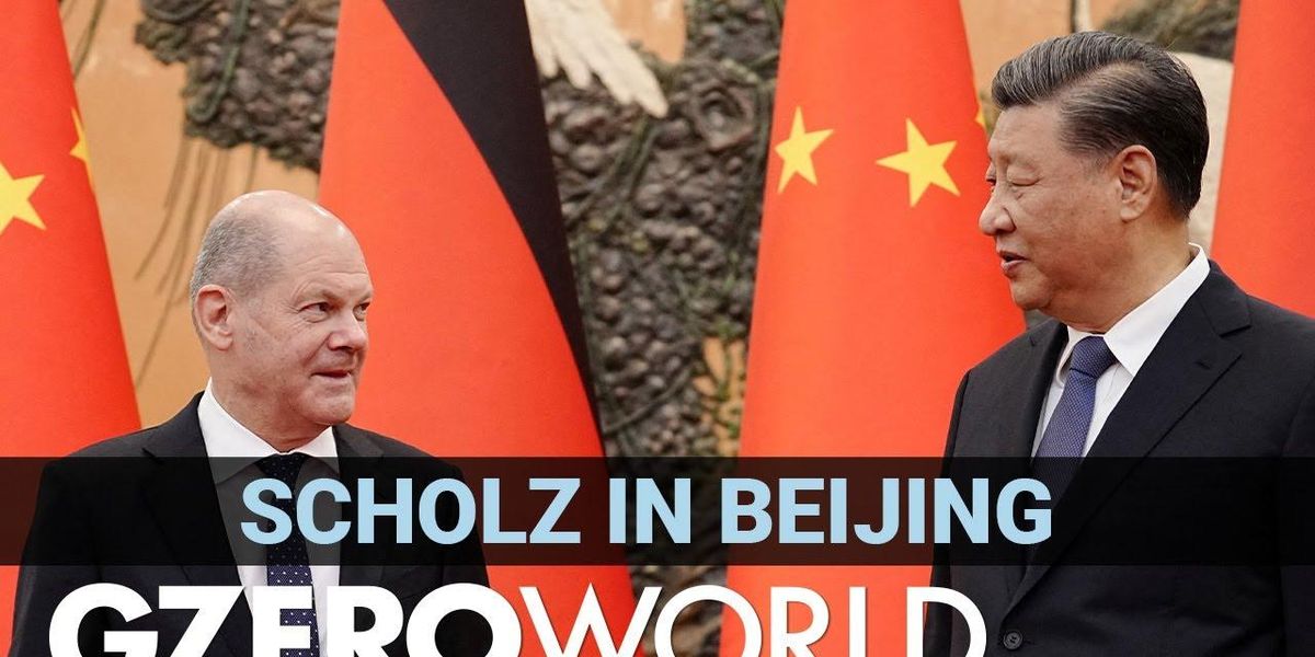 German Chancellor Scholz's controversial China trip