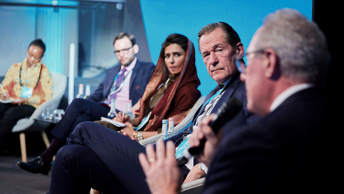 GIF of the Energy Security Hub @BMW Foundation Herbert Quandt Pavilion