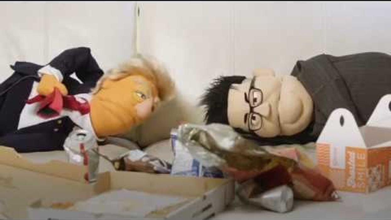 Trump and Kim get a room in Hanoi.