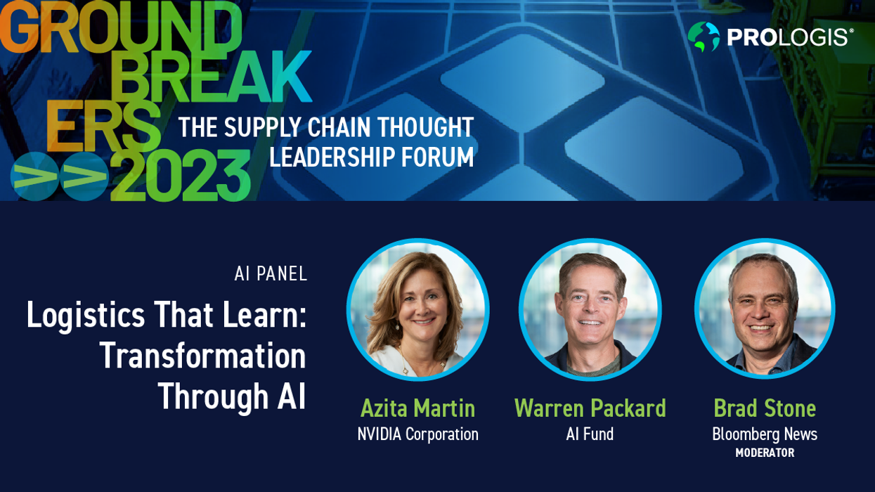 Ground Breakers 2023 AI Panel card: Logistics that learn transformation through AI